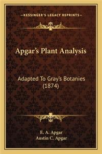 Apgar's Plant Analysis