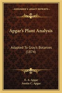 Apgar's Plant Analysis