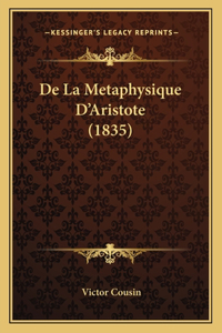 De La Metaphysique D'Aristote (1835)