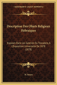 Description Des Objets Religieux Hebraiques