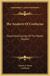 Analects Of Confucius