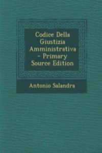 Codice Della Giustizia Amministrativa