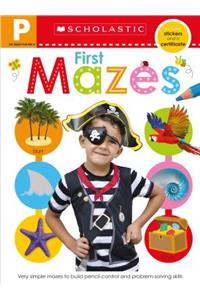 Get Ready for Pre-K Skills Workbook: First Mazes (Scholastic Early Learners)