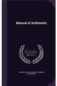 Manual of Arithmetic