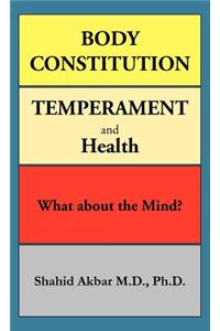 Body Constitution, Temperament and Health