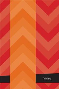 Etchbooks Viviana, Chevron, College Rule, 6 X 9', 100 Pages