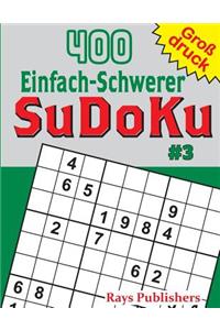 400 Einfach-Schwerer SuDoKu #3