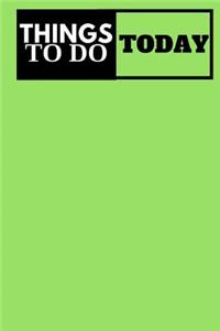 Things To Do Today - Task List