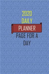 daily calendar 2020 page a day