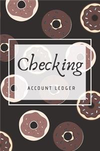 Checking Account Ledger