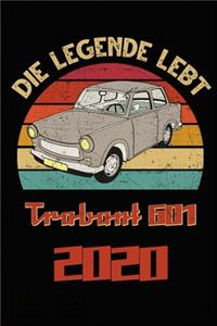 Eine Legende lebt Trabant 601 Kalender 2020 Jahreskalender Terminplaner Jahresplaner