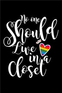 No One Should Live In A Closet