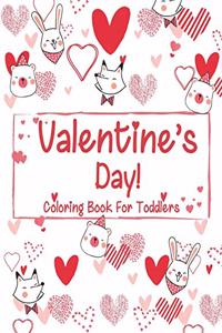 Valentine's Day coloring book for toddlers