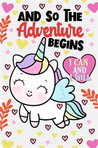 and So The Adventure Begins Unicorn