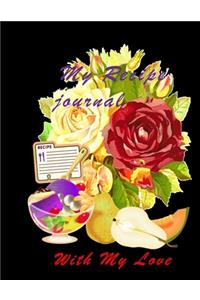 My Recipe journal With My Love