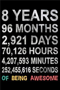 8 Years Of Being Awesome