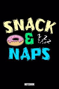 Snack & Naps Notebook