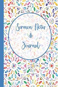 Sermon Notes and Journal