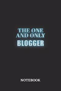 The One And Only Blogger Notebook