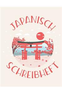 Japanisch Schreibheft