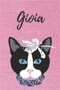 Gioia Katzen Notizbuch / Malbuch / Tagebuch / Journal / DIN A5 / Geschenk