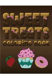 Sweet Treats Coloring Book