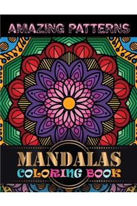 Amazing Patterns Mandalas Coloring Book