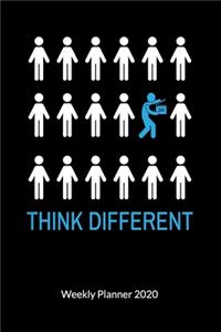 Think different. Weekly Planner 2020