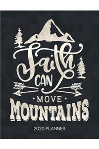 Faith Can Move Mountains 2020 Planner