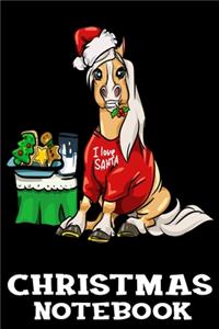 I Love Santa Christmas Notebook