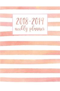 2018-2019 Weekly Planner