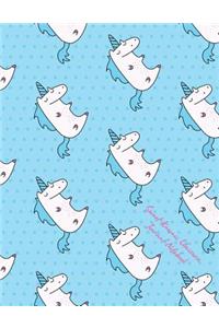 Sweet Kawaii Unicorn Journal Notebook