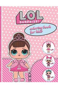 L.O.L. Surprise! Coloring Book for Kids