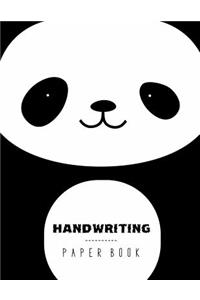 Handwriting Paper Book