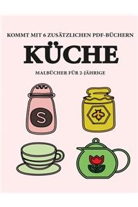 Malbücher für 2-Jährige (Küche)