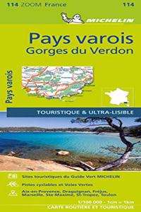 Pays Varois, Verdon Gorges - Zoom Map 114