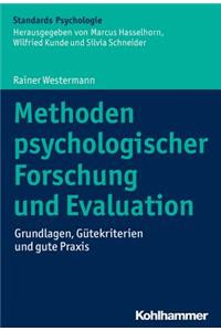 Methoden Psychologischer Forschung Und Evaluation