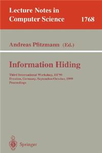 Information Hiding