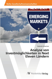 Analyse von Investmöglichkeiten in Next Eleven Ländern