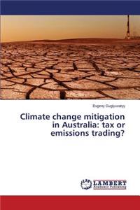 Climate change mitigation in Australia