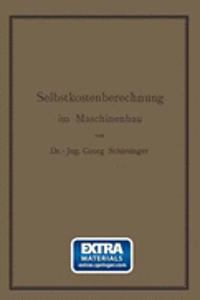 Selbstkostenberechnung Im Maschinenbau