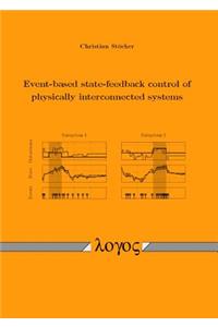 Event-Based State-Feedback Control of Physically Interconnected Systems