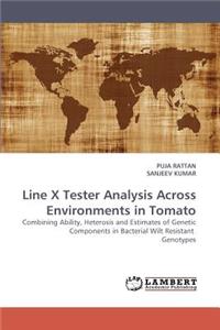 Line X Tester Analysis Across Environments in Tomato