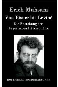 Von Eisner bis Leviné