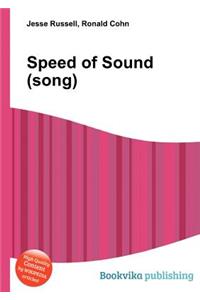 Speed of Sound (Song)