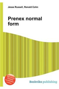 Prenex Normal Form