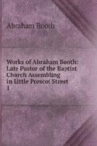 Works of Abraham Booth