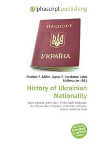 History of Ukrainian Nationality