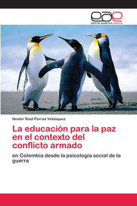 educación para la paz en el contexto del conflicto armado