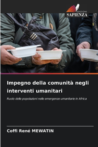 Impegno della comunità negli interventi umanitari